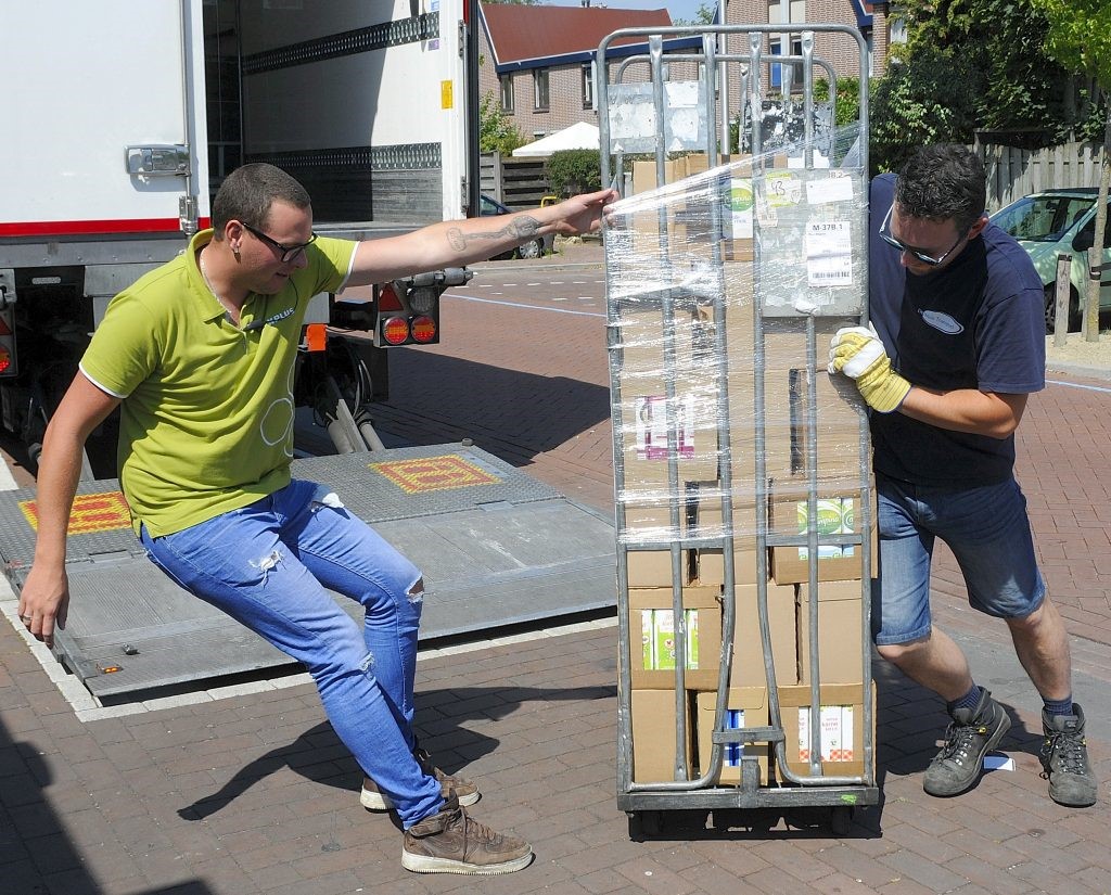 rolcontainer bewegen